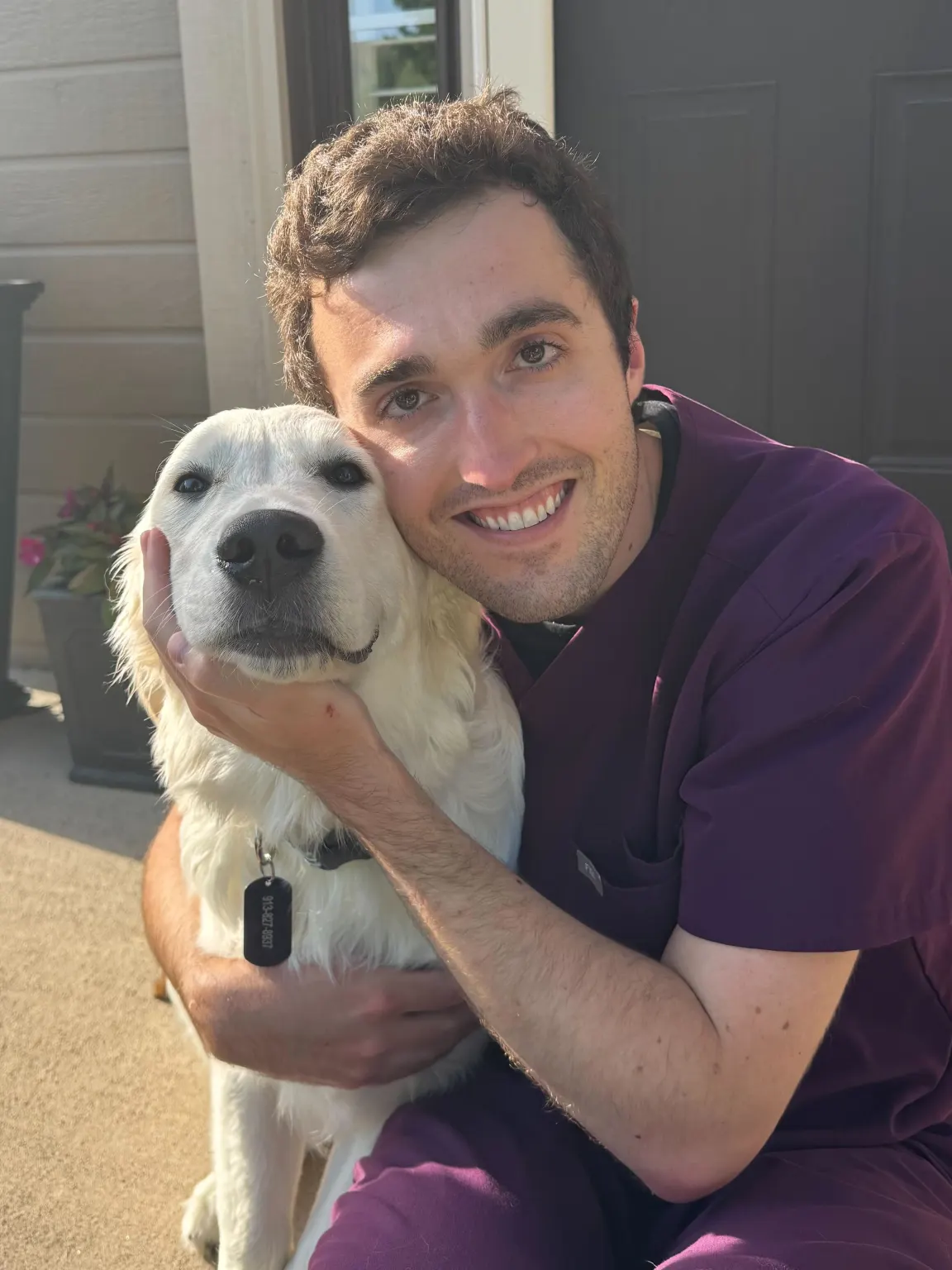 Bradford Pet Hospital Veterinary - Vet with pet dog