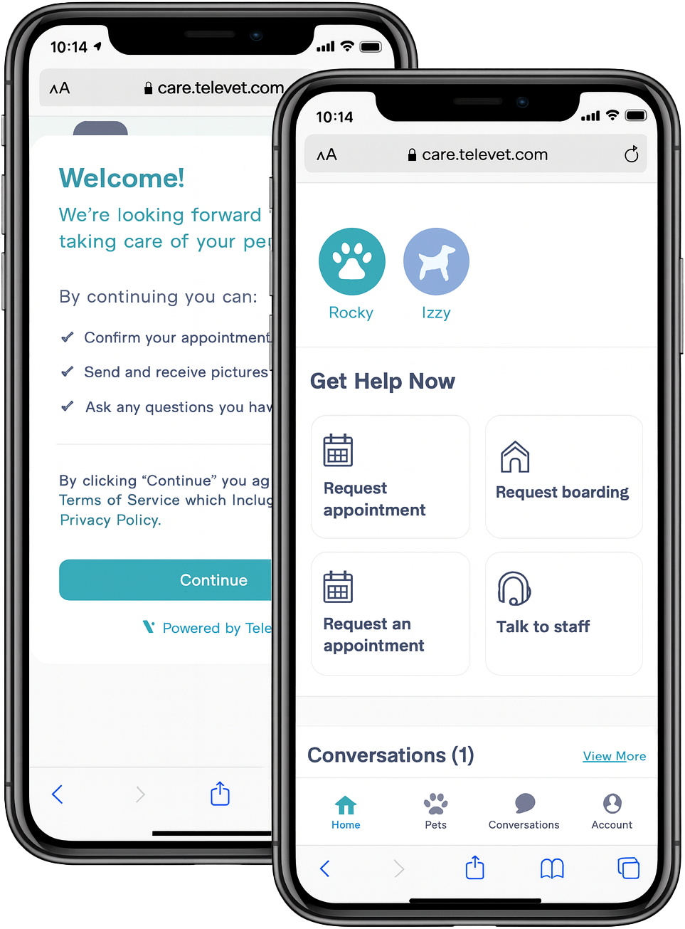 Bradford Pet Hospital - phone app
