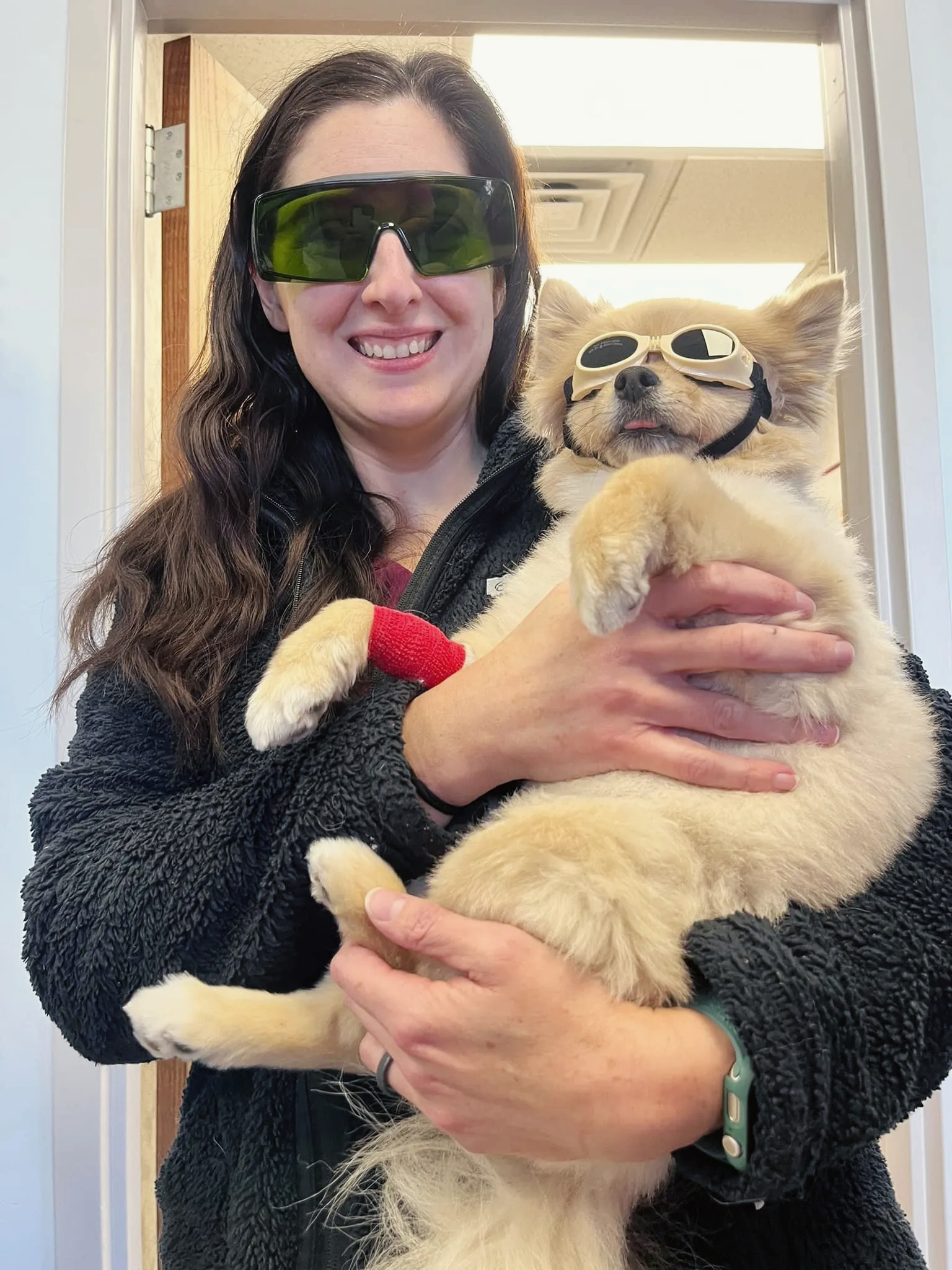 Bradford Pet Hospital - pet owner with the cat