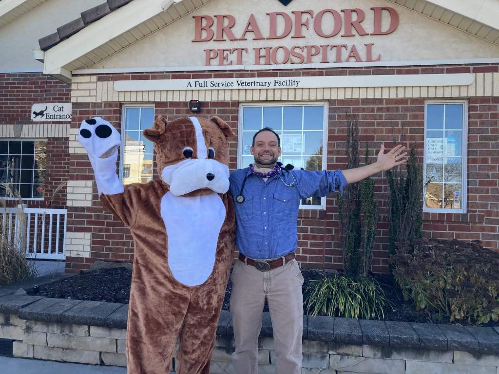 Bradford Pet Hospital - Dr. B-and-Lind-Mascot
